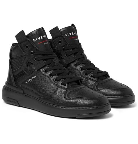 givenchy dog sneakers|givenchy wing high top sneakers.